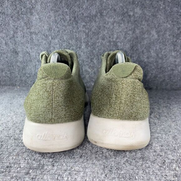Allbirds Wool Runners Mens 10 Green Athletic Casual Sneakers - Picture 5 of 11